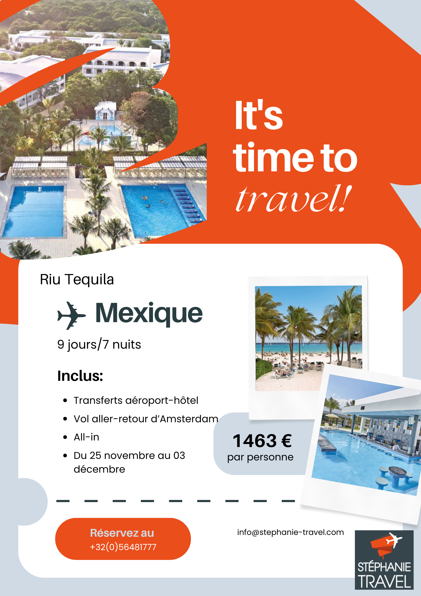 Blue Modern Vacation Package Promotion Travel Flyer (23)