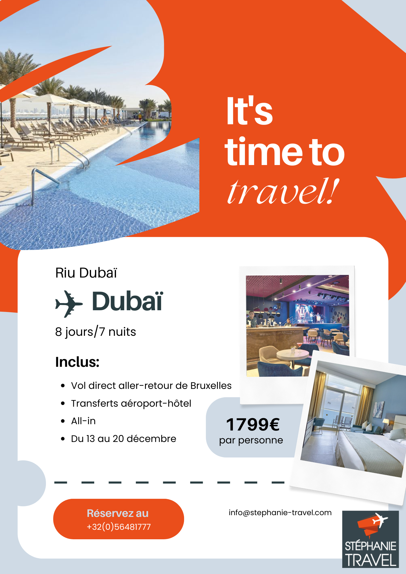 Blue Modern Vacation Package Promotion Travel Flyer (29)